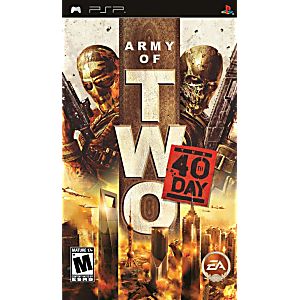 ARMY OF TWO: THE 40TH DAY PLAYSTATION PORTABLE PSP - jeux video game-x