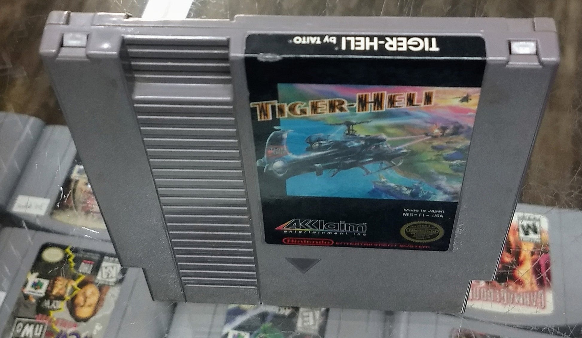 TIGER-HELI NINTENDO NES - jeux video game-x