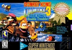 DONKEY KONG COUNTRY DKC 3 PLAYERS CHOICE SUPER NINTENDO SNES - jeux video game-x