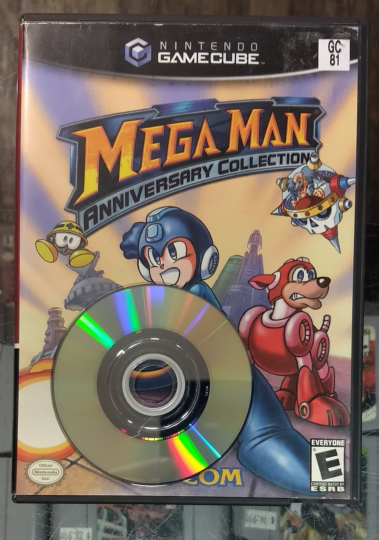 MEGA MAN ANNIVERSARY COLLECTION (NINTENDO GAMECUBE NGC) - jeux video game-x