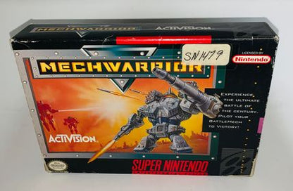 MECHWARRIOR EN BOITE SUPER NINTENDO SNES - jeux video game-x