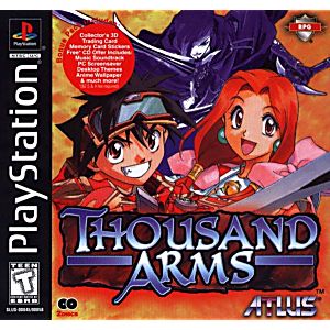 THOUSAND ARMS (PLAYSTATION PS1) - jeux video game-x