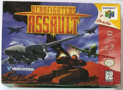 AEROFIGHTERS ASSAULT EN BOITE NINTENDO 64 N64 - jeux video game-x