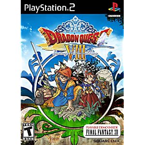 DRAGON QUEST VIII 8 JOURNEY OF THE CURSED KING (PLAYSTATION 2 PS2) - jeux video game-x