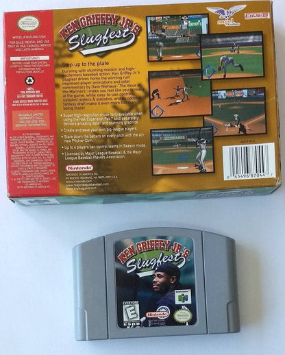 KEN GRIFFEY JR.'S SLUGFEST EN BOITE NINTENDO 64 N64 - jeux video game-x