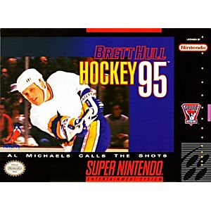 BRETT HULL HOCKEY 95 (SUPER NINTENDO SNES) - jeux video game-x