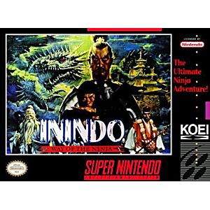 ININDO WAY OF THE NINJA (SUPER NINTENDO SNES) - jeux video game-x
