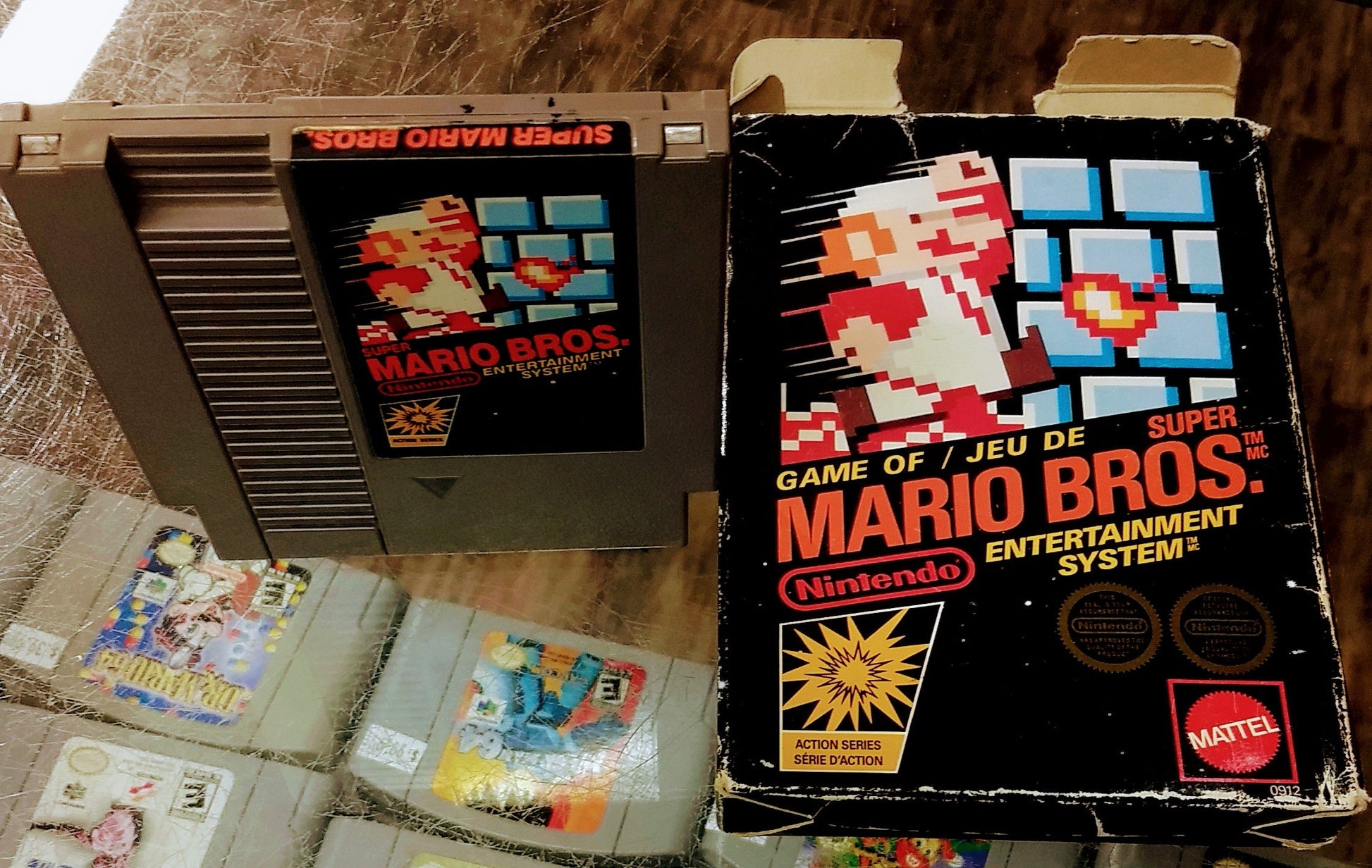 SUPER MARIO BROS EN BOITE NINTENDO NES - jeux video game-x