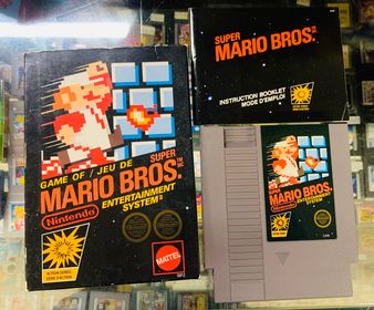 SUPER MARIO BROS EN BOITE NINTENDO NES - jeux video game-x