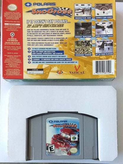 POLARIS SNOCROSS 2001 EN BOITE NINTENDO 64 N64 - jeux video game-x