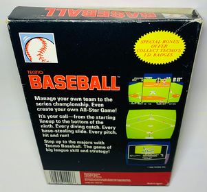 TECMO BASEBALL EN BOITE NINTENDO NES - jeux video game-x