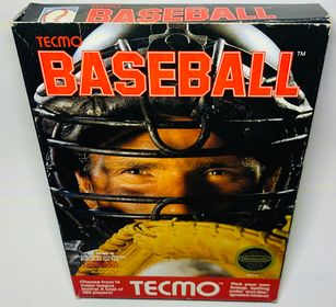 TECMO BASEBALL EN BOITE NINTENDO NES - jeux video game-x