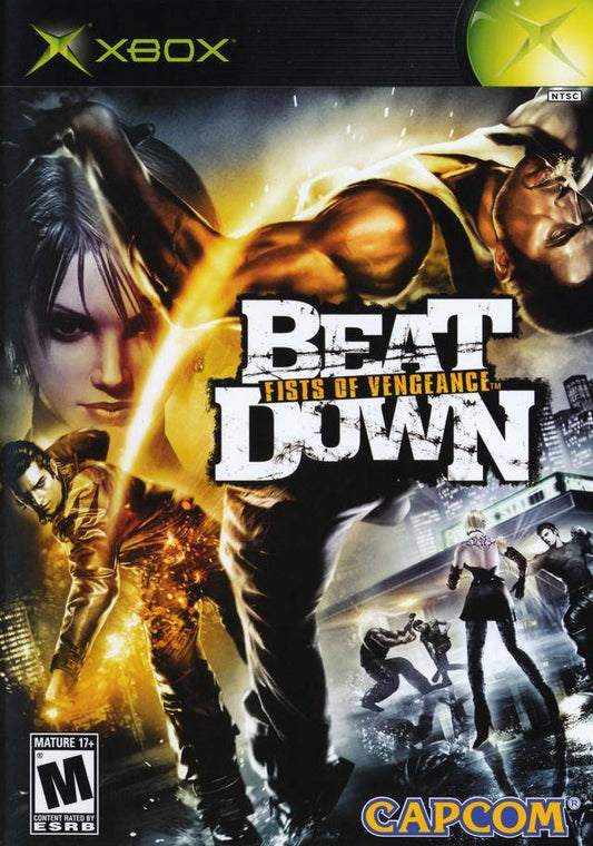 BEAT DOWN FISTS OF VENGEANCE (XBOX) - jeux video game-x