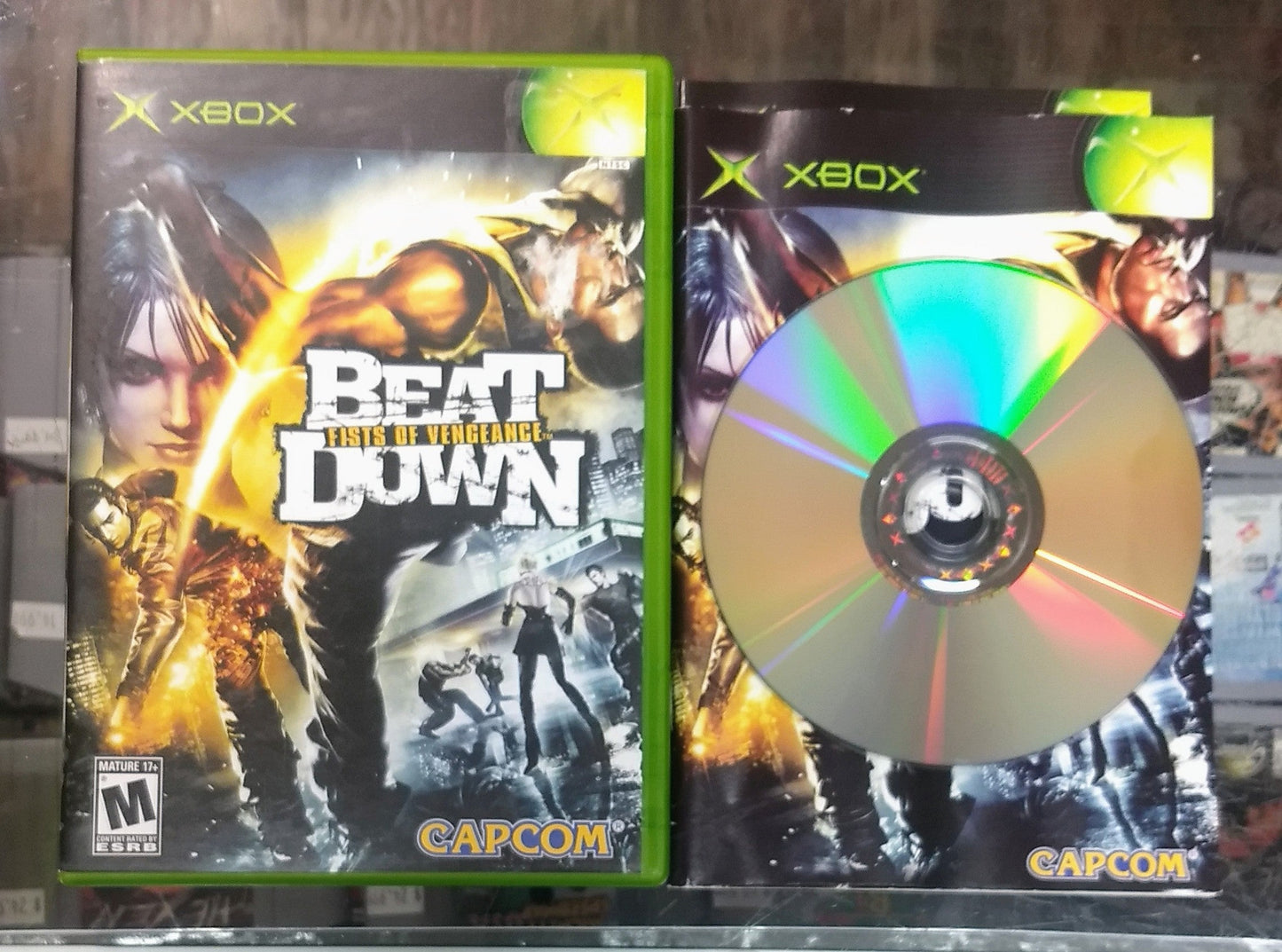 BEAT DOWN FISTS OF VENGEANCE (XBOX) - jeux video game-x