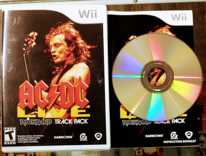 AC/DC LIVE ROCK BAND TRACK PACK (NINTENDO WII) - jeux video game-x