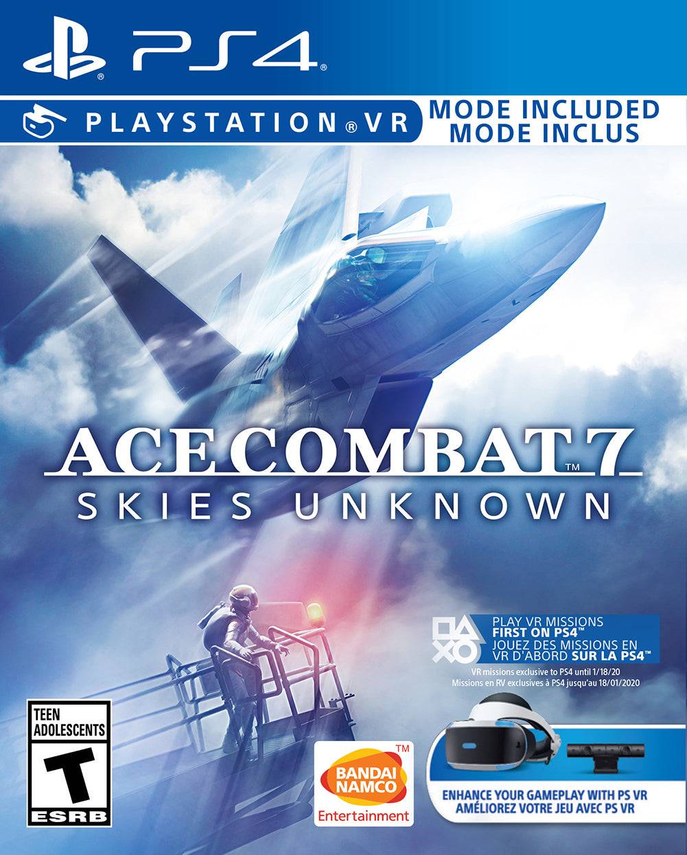 ACE COMBAT 7 SKIES UNKNOWN (PLAYSTATION 4 PS4) - jeux video game-x