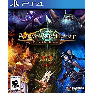 ARMA GALLANT: DECKS OF DESTINY (PLAYSTATION 4 PS4) - jeux video game-x