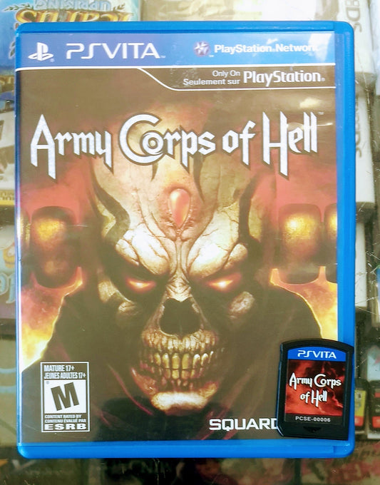 ARMY CORPS OF HELL (PLAYSTATION VITA) - jeux video game-x