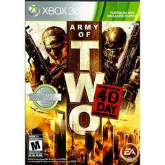 ARMY OF TWO: THE 40TH DAY PLATINUM HITS (XBOX 360 X360) - jeux video game-x