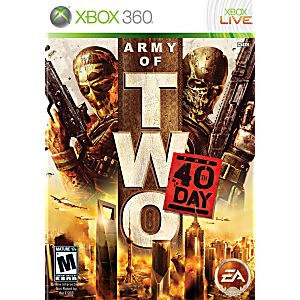 ARMY OF TWO: THE 40TH DAY (XBOX 360 X360) - jeux video game-x