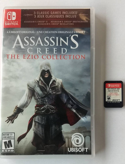 ASSASSIN'S CREED THE EZIO COLLECTION (NINTENDO SWITCH) - jeux video game-x