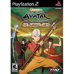 AVATAR: THE LAST AIRBENDER – THE BURNING EARTH (PLAYSTATION 2 PS2) - jeux video game-x