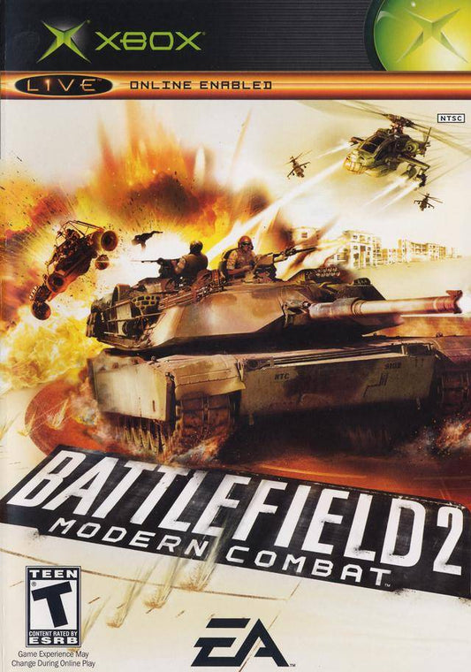 BATTLEFIELD 2 MODERN COMBAT (XBOX) - jeux video game-x