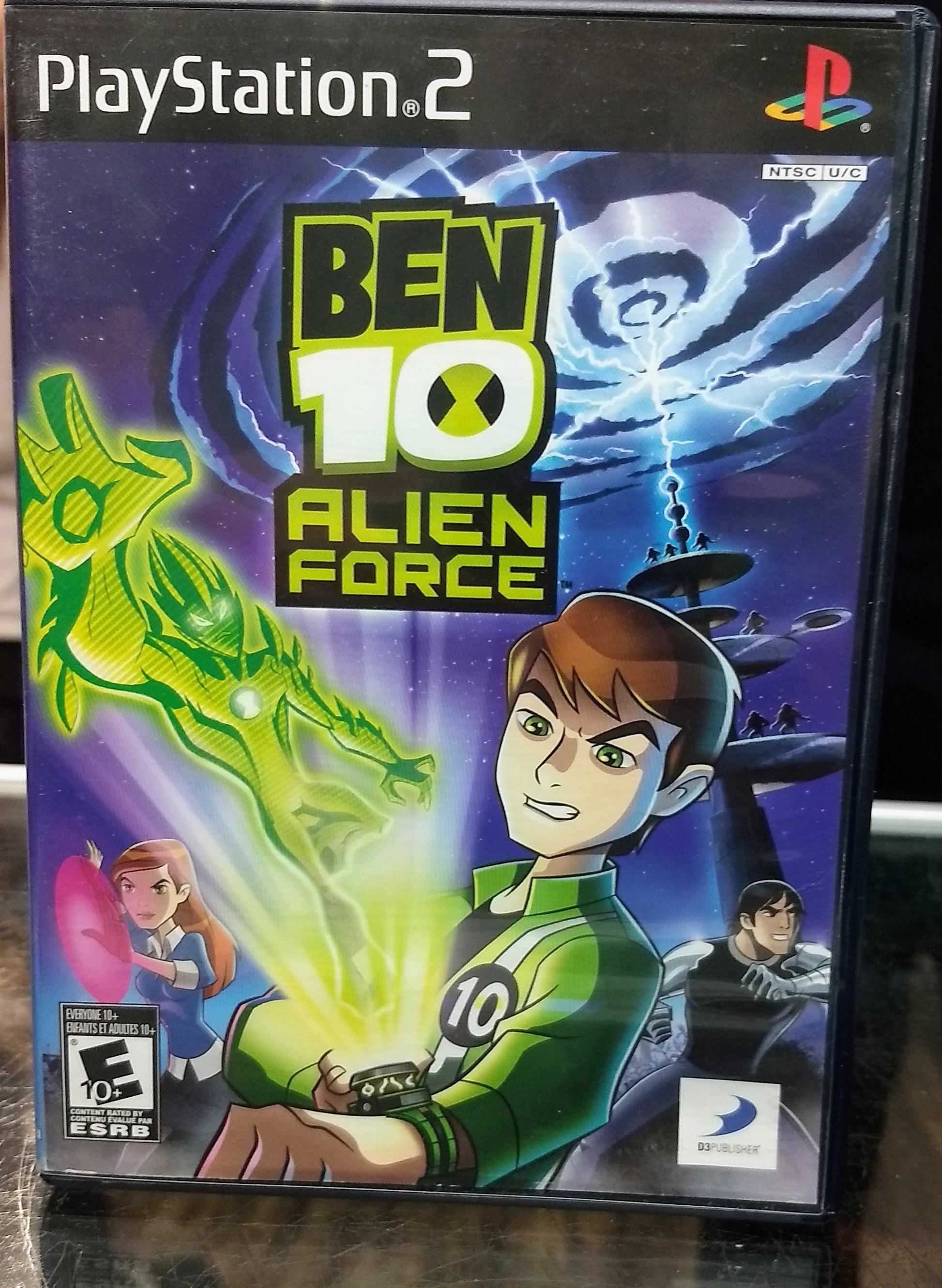 BEN 10 ALIEN FORCE (PLAYSTATION 2 PS2) - jeux video game-x