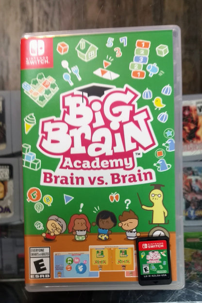 BIG BRAIN ACADEMY: BRAIN VS. BRAIN NINTENDO SWITCH - jeux video game-x