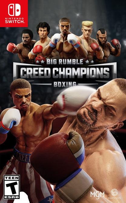 BIG RUMBLE BOXING CREED CHAMPIONS (NINTENDO SWITCH) - jeux video game-x