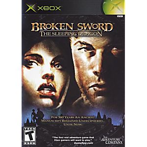 BROKEN SWORD THE SLEEPING DRAGON (XBOX) - jeux video game-x