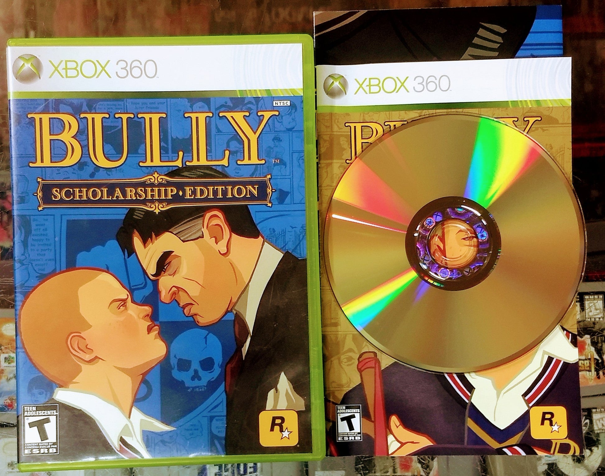 BULLY SCHOLARSHIP EDITION (XBOX 360 X360) - jeux video game-x