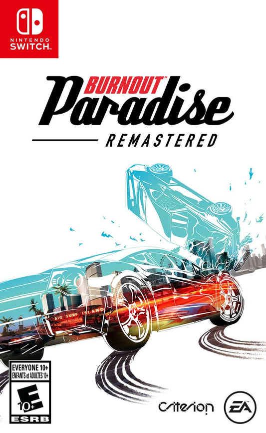 BURNOUT PARADISE REMASTERED (NINTENDO SWITCH) - jeux video game-x