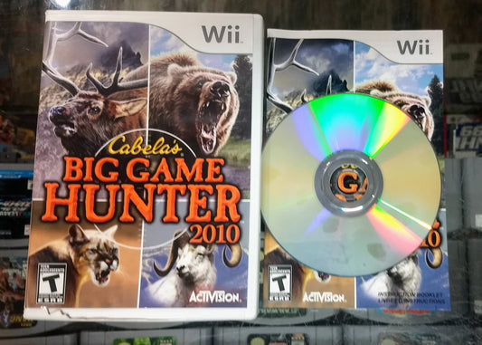 CABELA'S BIG GAME HUNTER 2010 NINTENDO WII - jeux video game-x