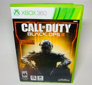 CALL OF DUTY BLACK OPS III 3 XBOX 360 X360 - jeux video game-x
