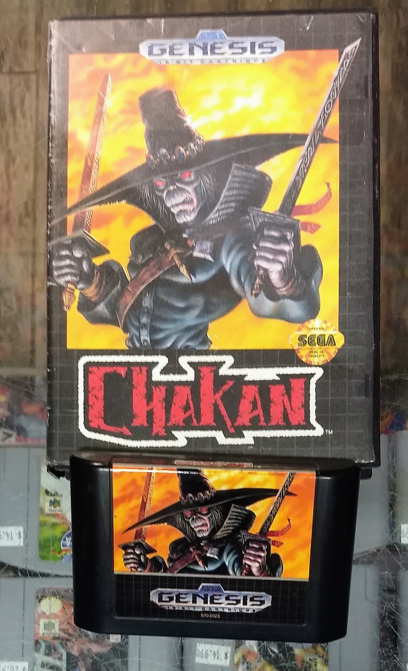 CHAKAN SEGA GENESIS SG - jeux video game-x