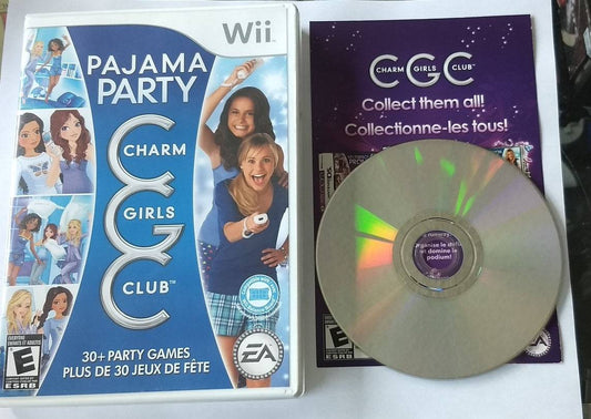 CHARM GIRLS CLUB: PAJAMA PARTY NINTENDO WII - jeux video game-x