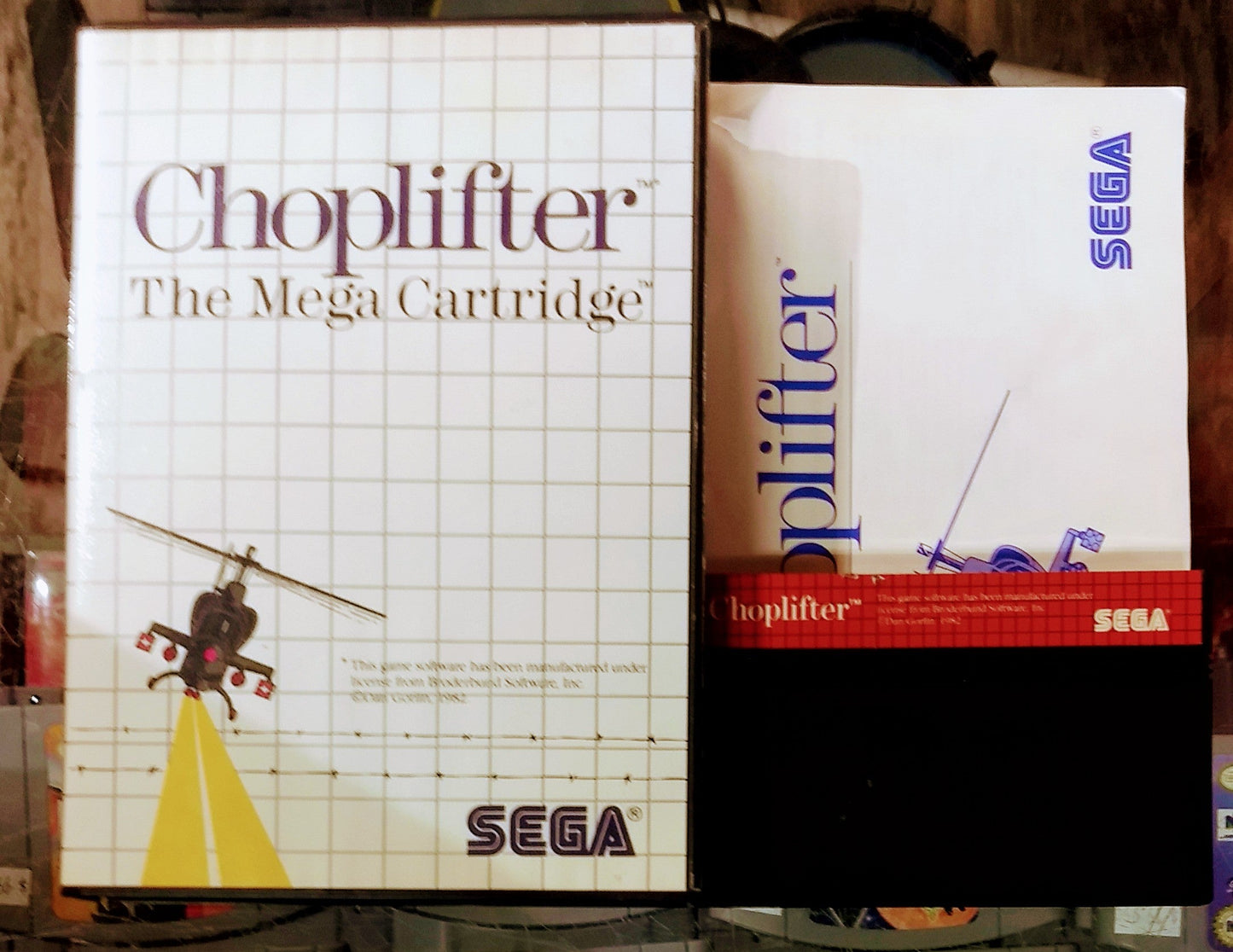 CHOPLIFTER (SEGA MASTER SYSTEM SMS) - jeux video game-x