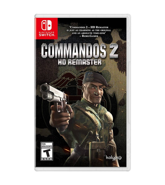 COMMANDOS 2 HD REMASTERED (NINTENDO SWITCH) - jeux video game-x