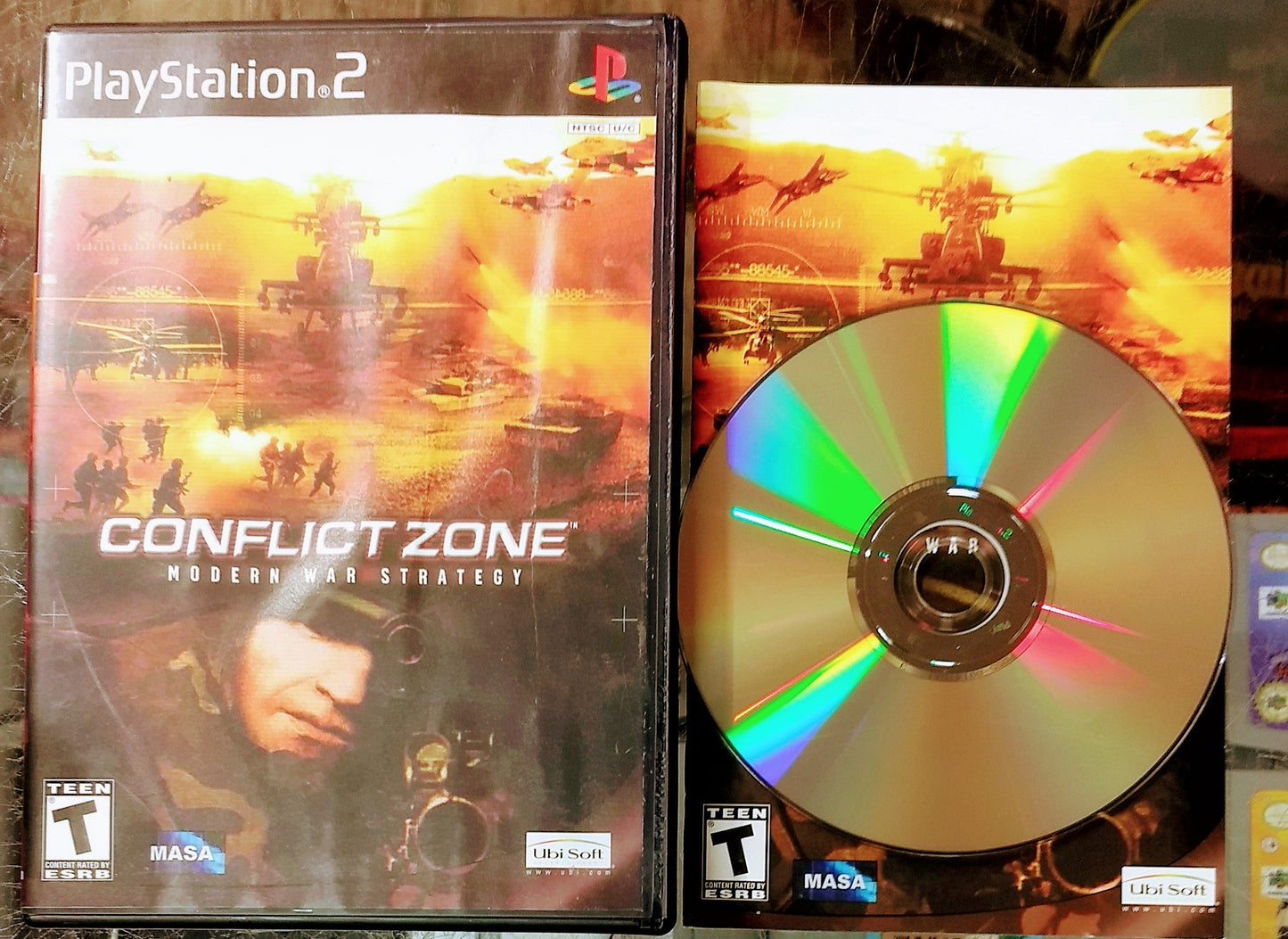 CONFLICT ZONE MODERN WAR STRATEGY (PLAYSTATION 2 PS2) - jeux video game-x