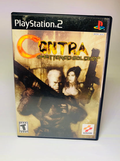 CONTRA SHATTERED SOLDIER (PLAYSTATION 2 PS2) - jeux video game-x