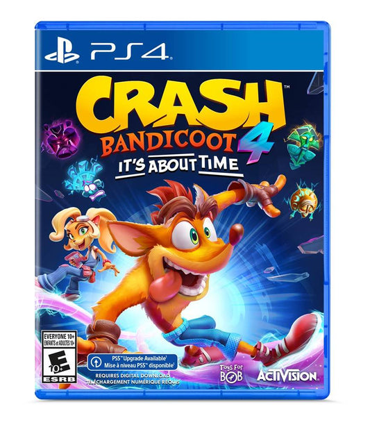 CRASH BANDICOOT 4: IT'S ABOUT TIME (PLAYSTATION 4 PS4) - jeux video game-x