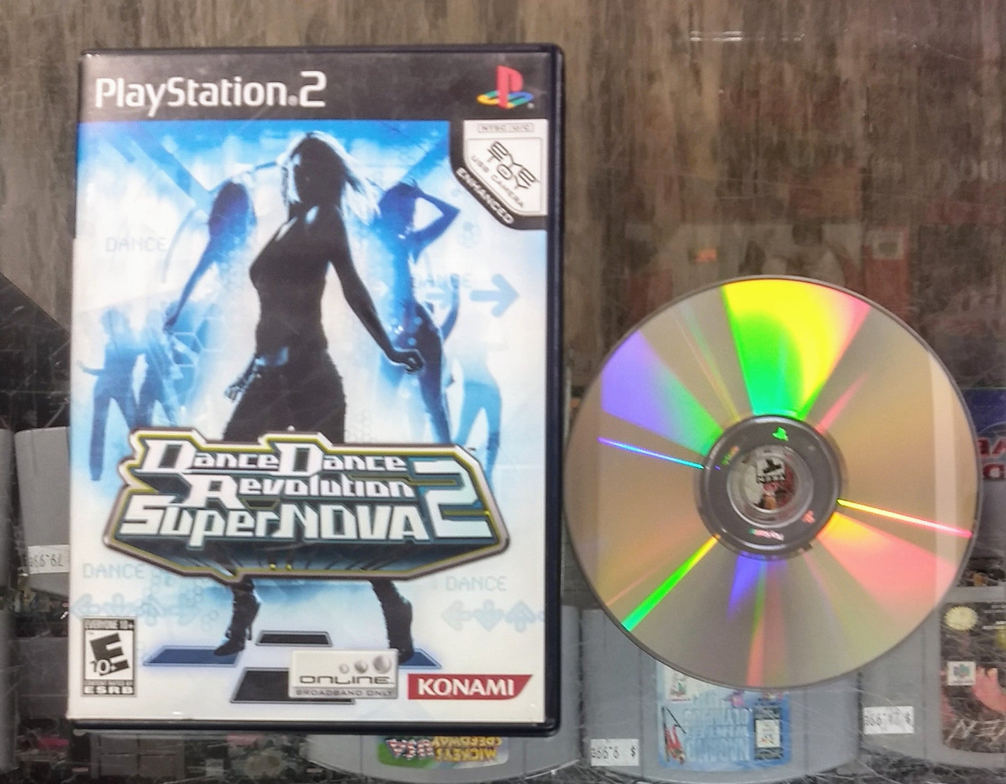 DANCE DANCE REVOLUTION DDR SUPERNOVA 2 PLAYSTATION 2 PS2 - jeux video game-x