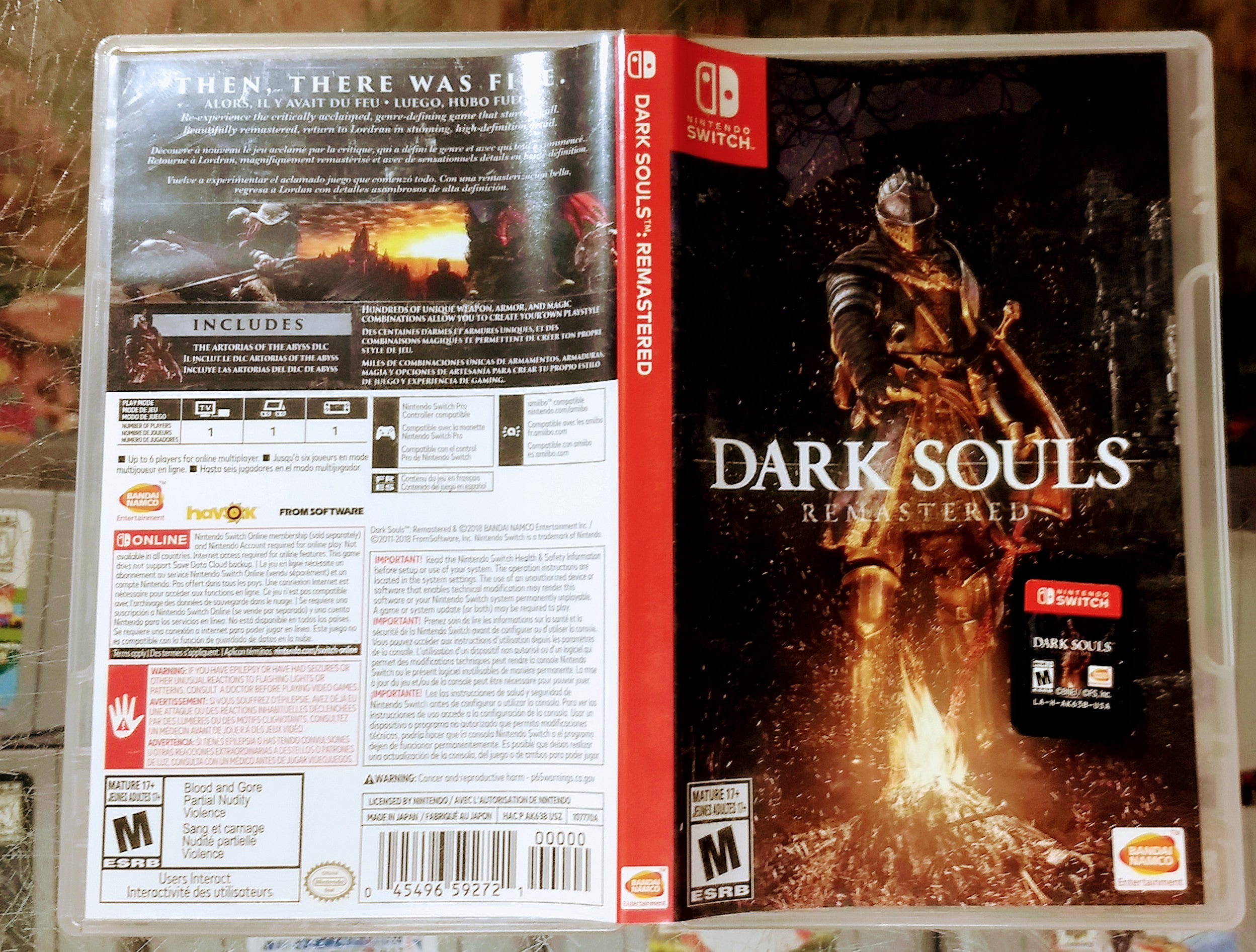 DARK SOULS REMASTERED (NINTENDO SWITCH) | jeux video game-x