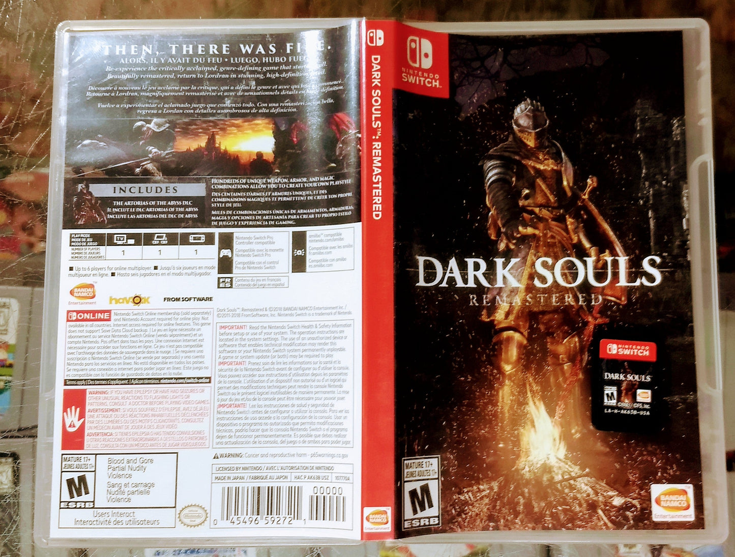 DARK SOULS REMASTERED (NINTENDO SWITCH) - jeux video game-x