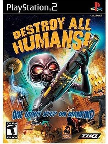 DESTROY ALL HUMANS (PLAYSTATION 2 PS2) - jeux video game-x