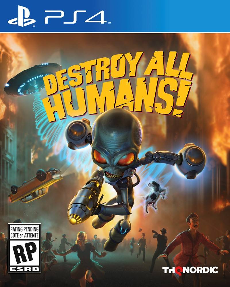DESTROY ALL HUMANS! (PLAYSTATION 4 PS4) - jeux video game-x
