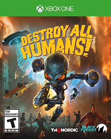 DESTROY ALL HUMANS! (XBOX ONE XONE) - jeux video game-x