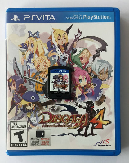 DISGAEA 4: A PROMISE REVISITED PLAYSTATION VITA - jeux video game-x