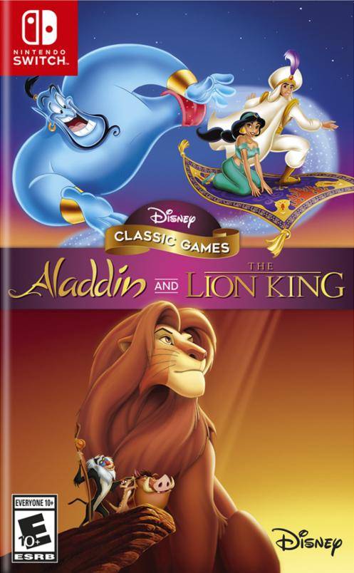 DISNEY CLASSICS GAMES: ALADDIN AND THE LION KING (NINTENDO SWITCH) - jeux video game-x